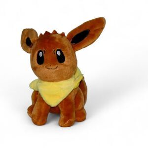 Eevee Pokemon Plush Good Condition Gaming Anime 9"x9" Soft Cuddly Fun Adorable